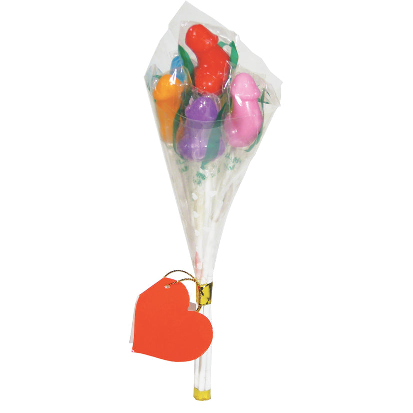Candy Penis Bouquet - 12 Piece Display